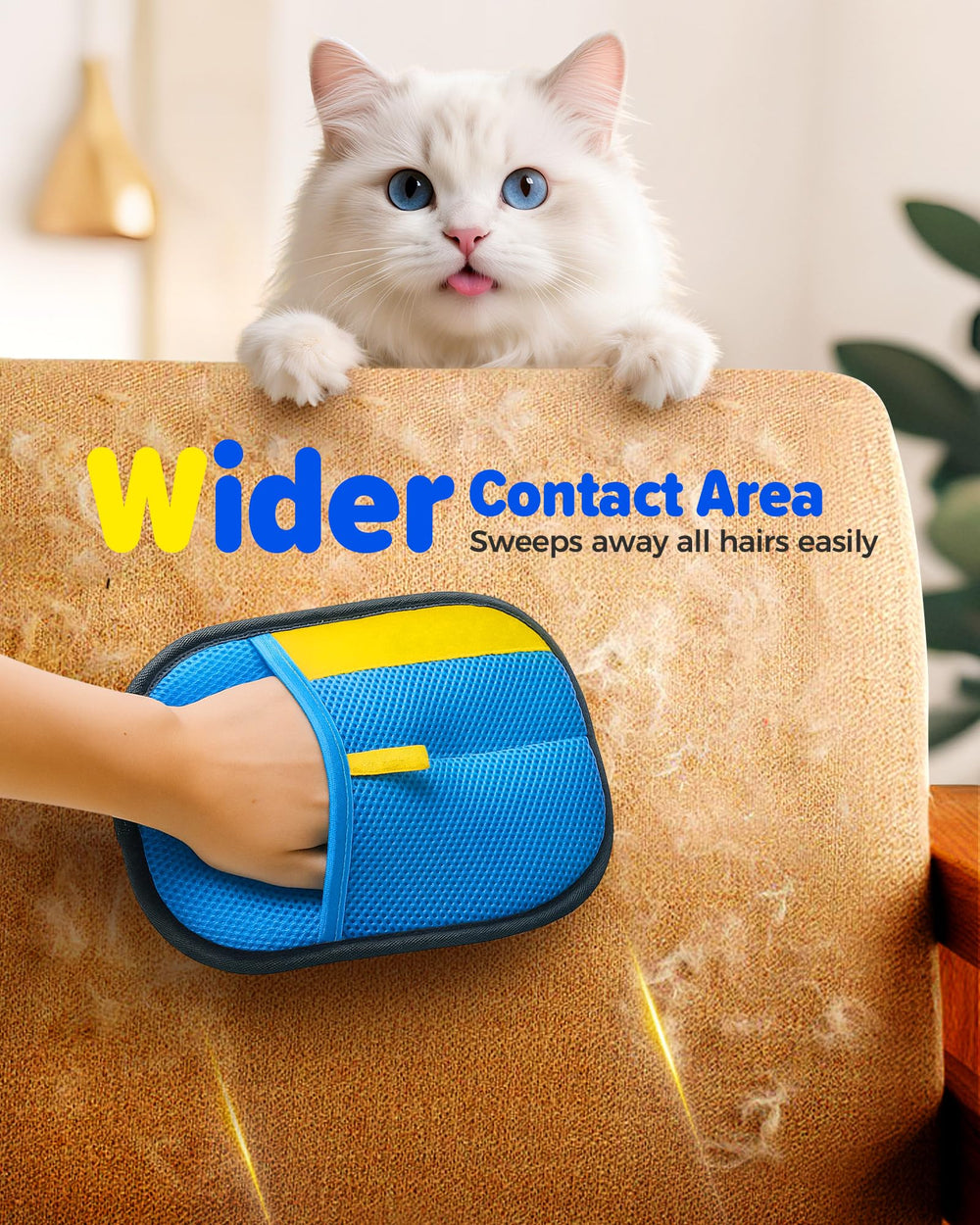 JGLXF pet hair removal gloves car seats cleaning to remove hair efficiently.