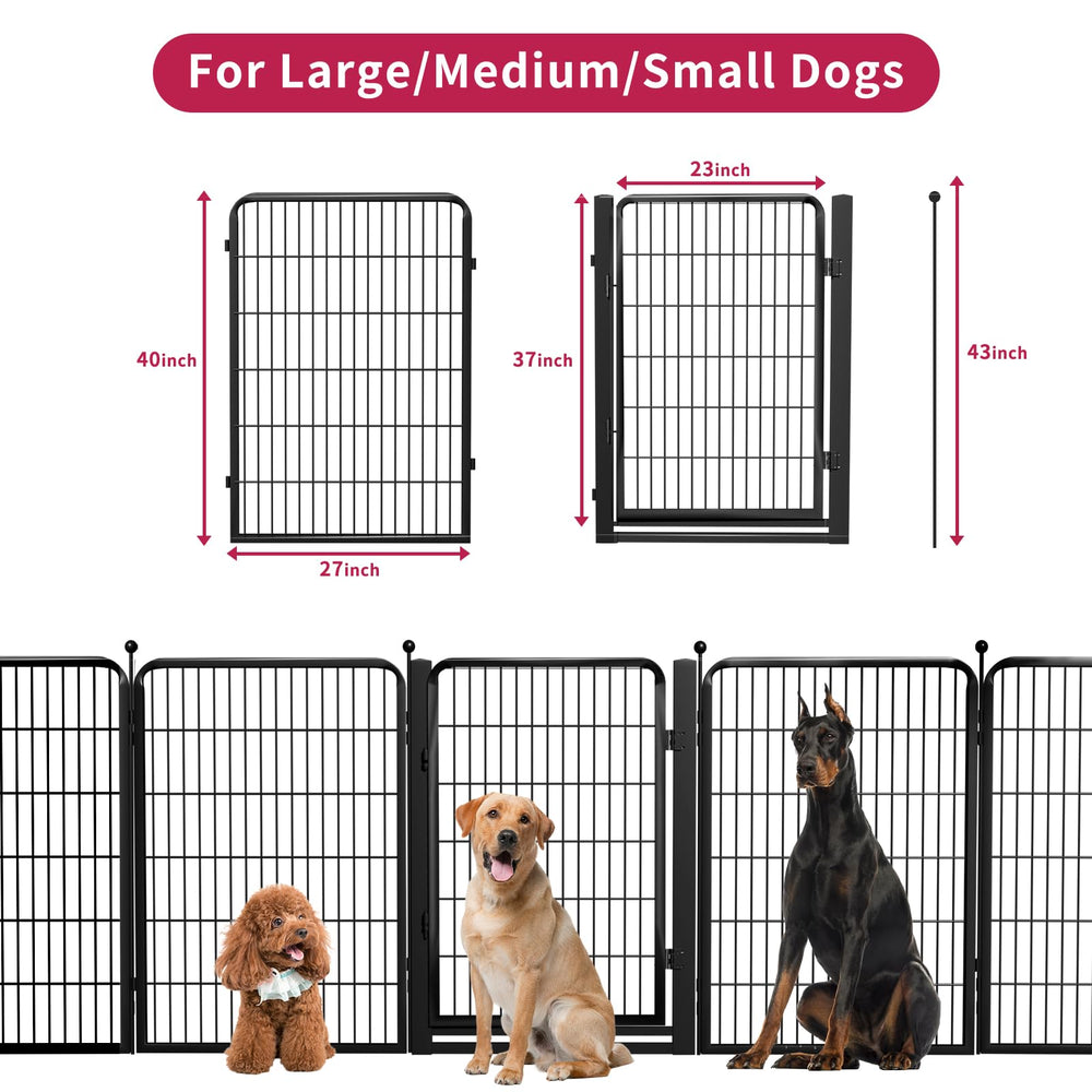 Jhsomdr versatile indoor-outdoor playpen supports temporary containment