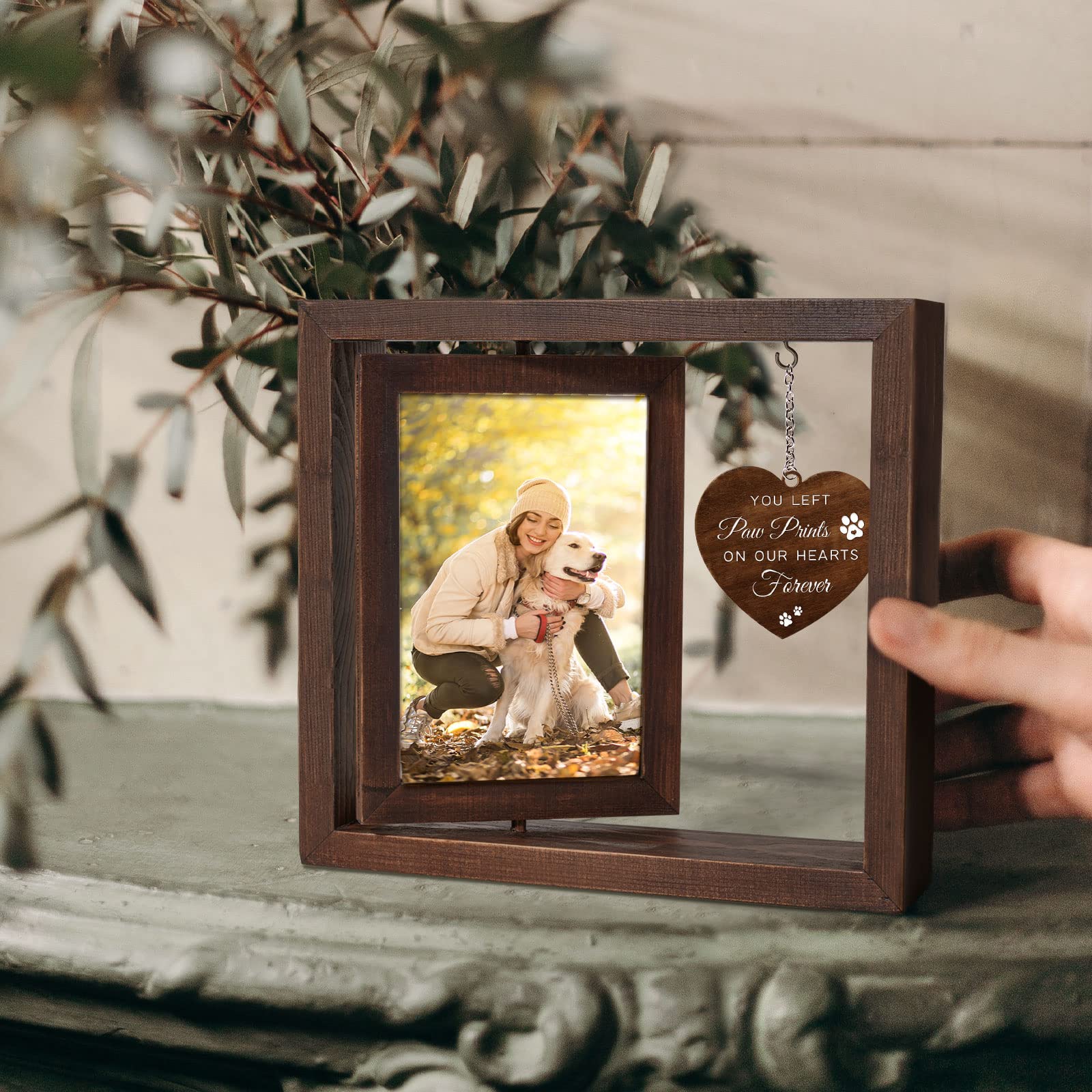 Jigfoxy double sided rotating design lets you showcase multiple moments