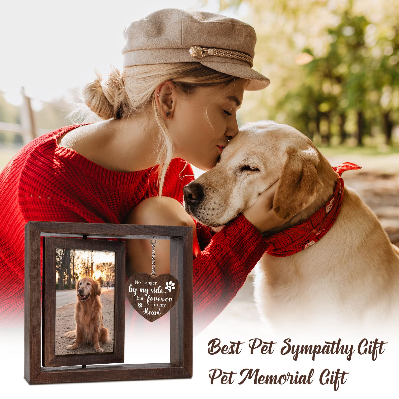 Jigfoxy sympathy gift for loss of a pet on display.