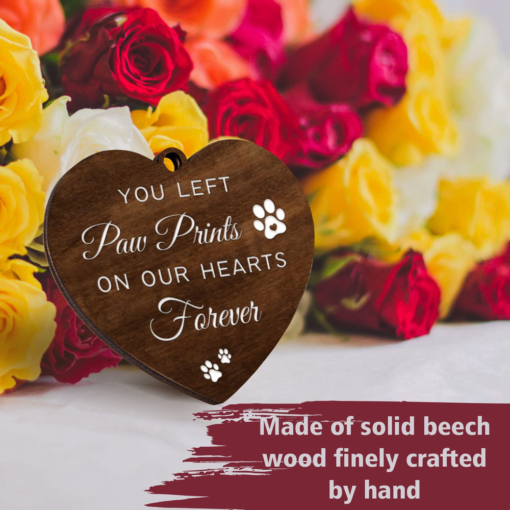 Jigfoxy wooden memorial frame with double sided rotation highlights two moments