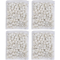 JIH bio ceramic rings pack ready for pond canister filters, supporting biofiltration.