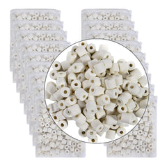 Jihaqua bio ceramic rings 18 lbs pack for pond filtration and canister filters