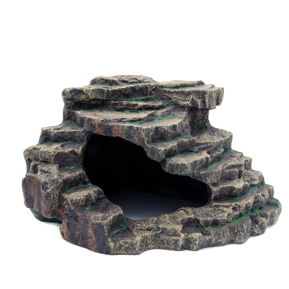 JIHAQUA Extra-large reptile habitat suits medium to large reptiles.