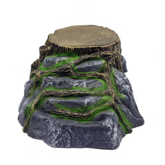 Jihaqua Extra Large Resin Hideout interior close-up, shows a cozy retreat for shedding.
