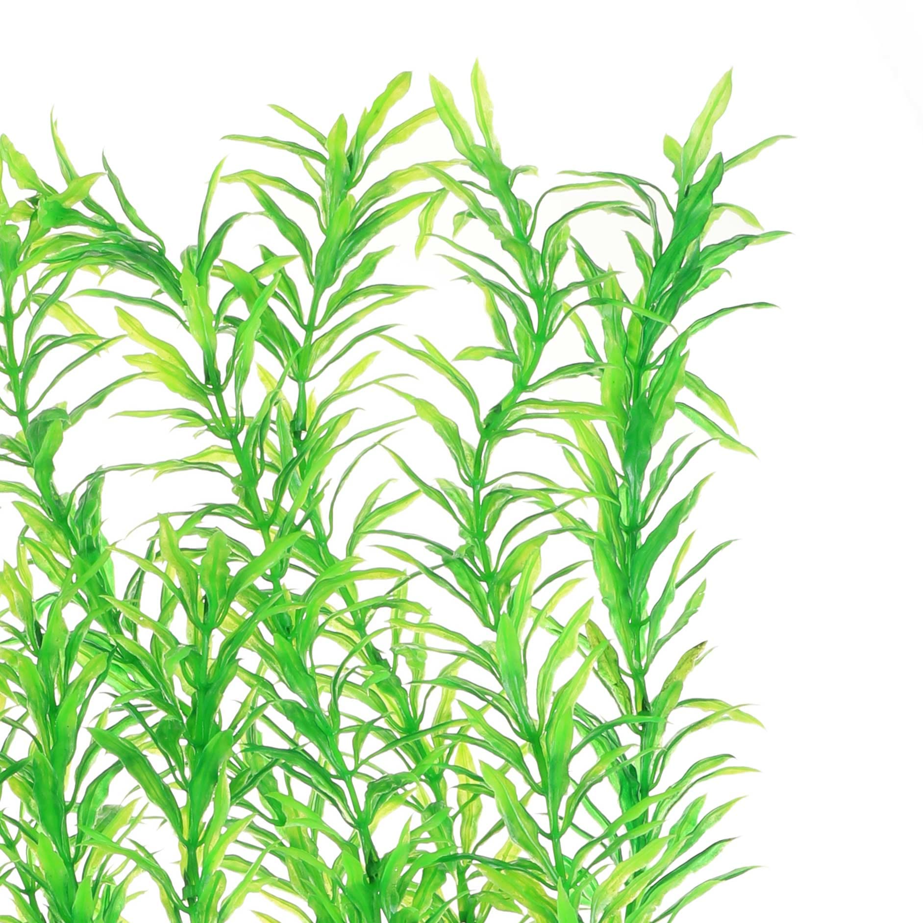 JIHAQUA green tall plant decor elevates aquarium aesthetics and provides concealment for shy inhabitants