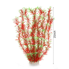 JIHAQUA lifelike water plant ornament enhances tank scenery with subtle movement.