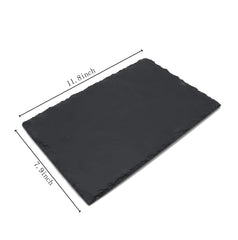 JIHAQUA slate tile food bowl plate – clean, dedicated feeding area.