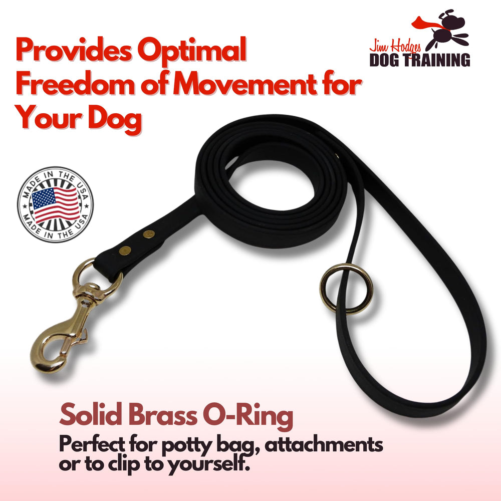 Gummy K9 leash USA-made craftsmanship highlights premium Biothane design