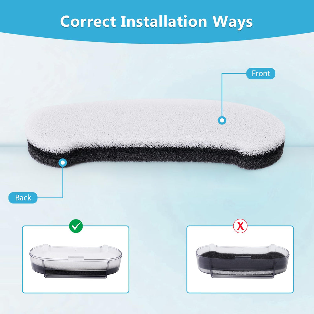 JIMICOW filters soaking and rinsing before use to ensure best performance