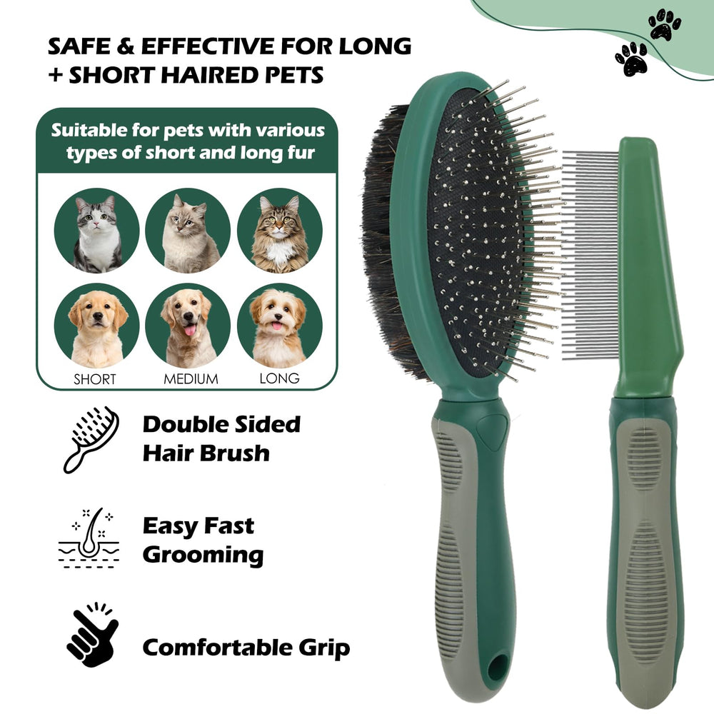 JingSoft safe, gentle materials for pet hair removal during bath or massage