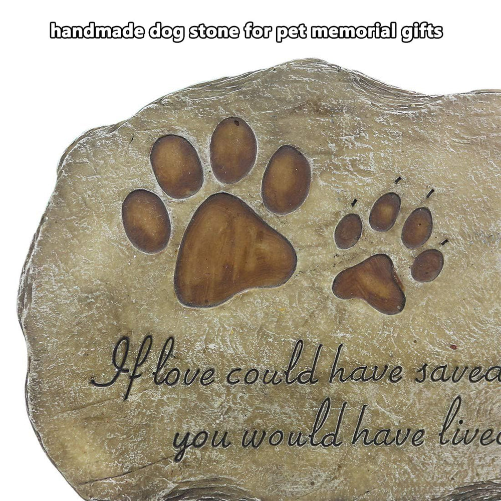 jinhuoba hand-cast memorial stone for pets showcasing craftsmanship and lasting remembrance