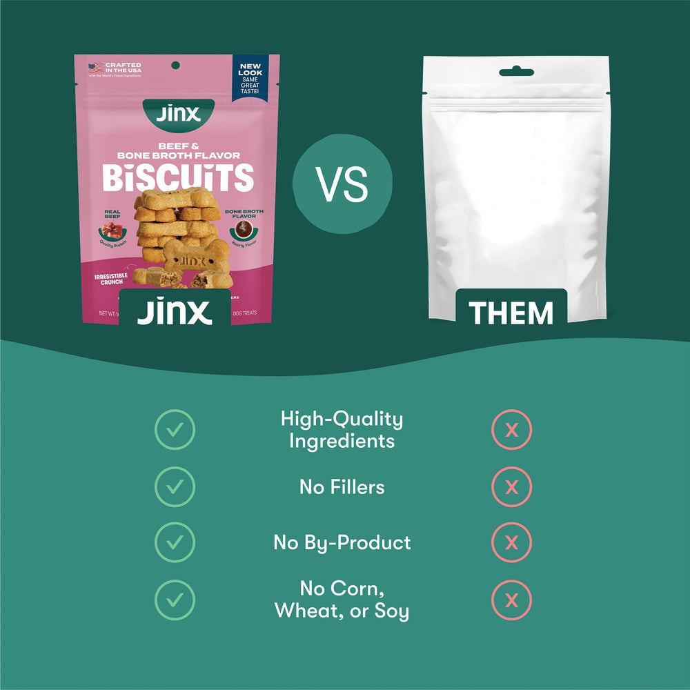 Jinx no fillers corn wheat soy or artificial preservatives