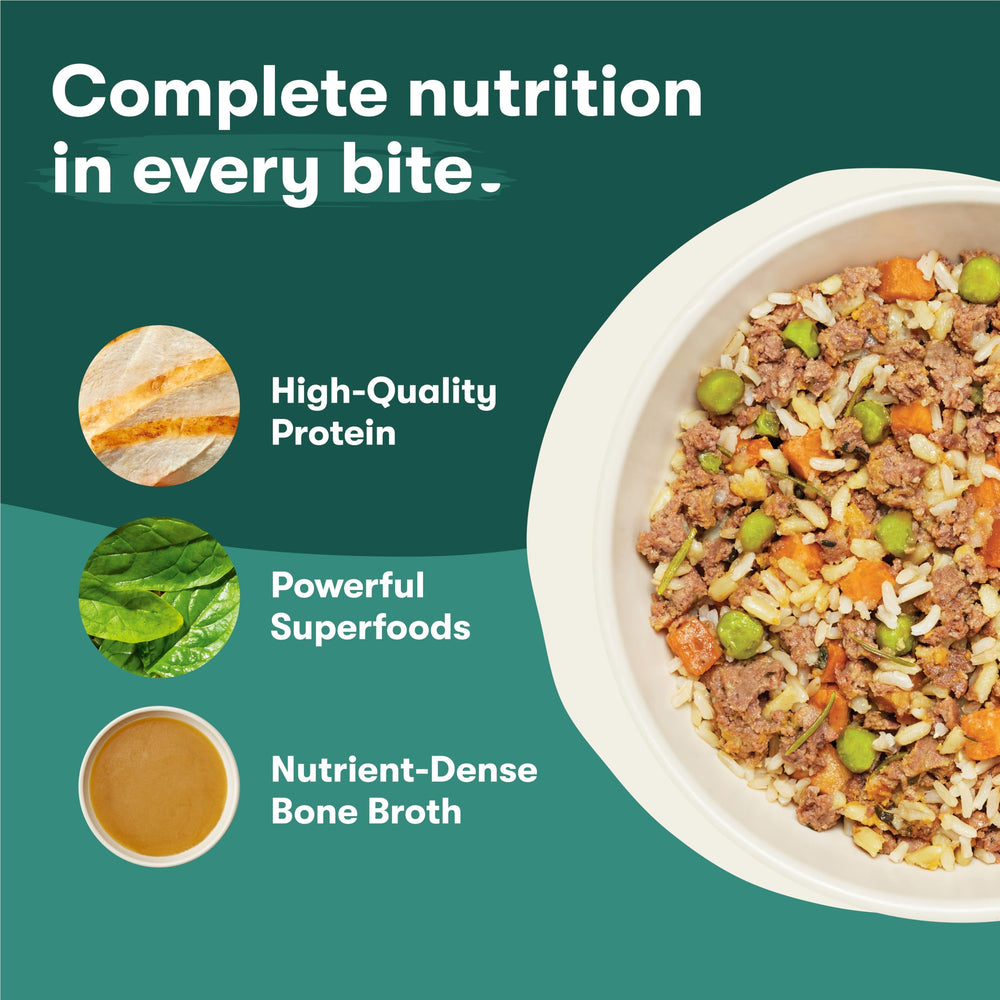 Jinx Prebiotic Fiber Digestion pouch supports healthy gut in dogs.