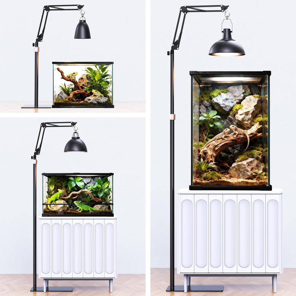 JIRVY height-adjustable stand folds to angle and height easily