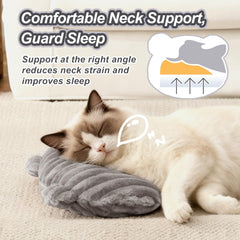 Jiupety pillow close-up reveals high-density filling for gentle support