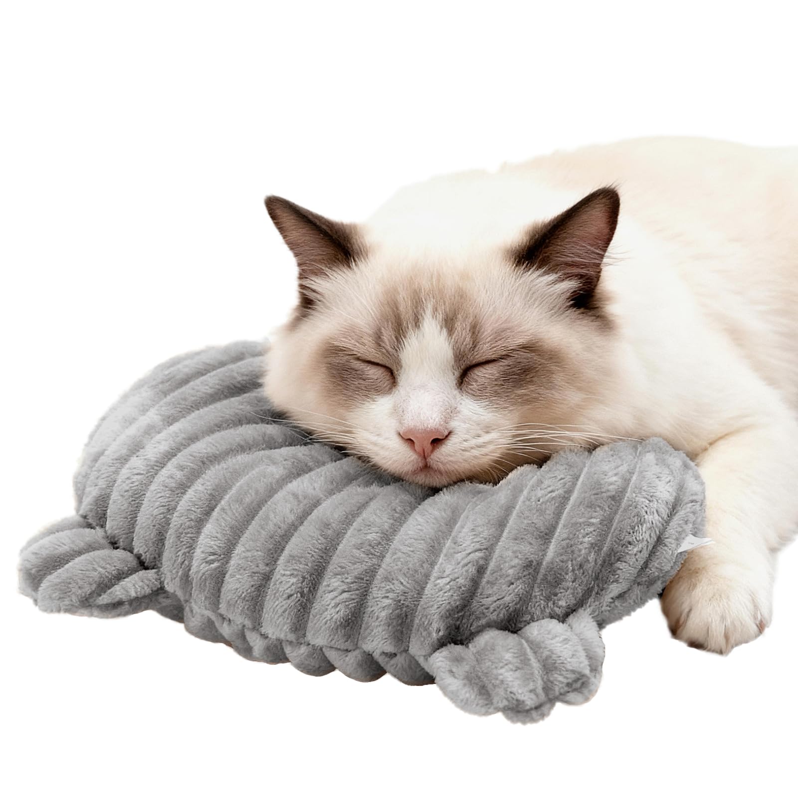 Jiupety dog calming pillow with U-shape design supports neck comfort