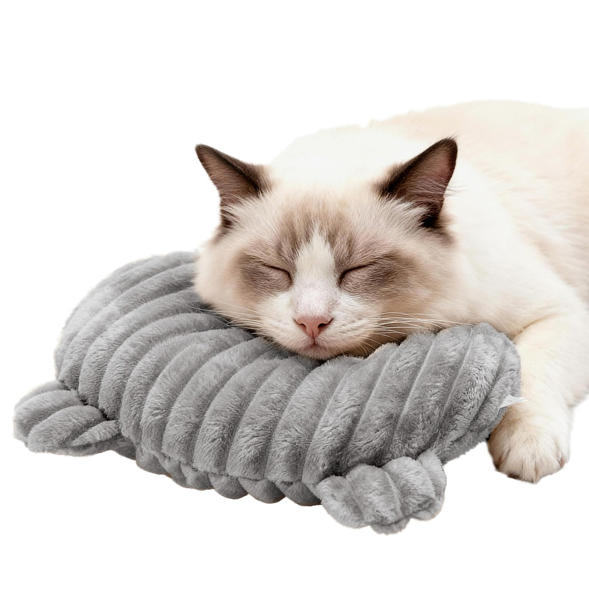 Jiupety dog calming pillow with U-shape design supports neck comfort