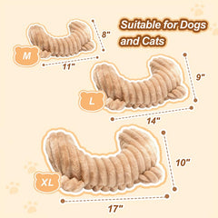 Jiupety orthopedic U-shaped pillow offers neck support for comfortable, restful naps.