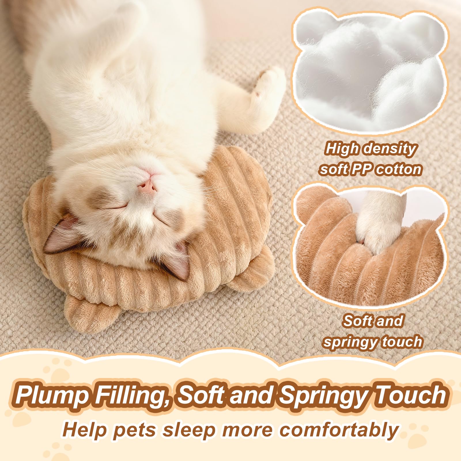Jiupety soft plush cover delivers a warm, cozy feel.