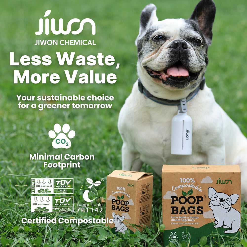 JIWON unscented waste bags maintain discretion and odor control