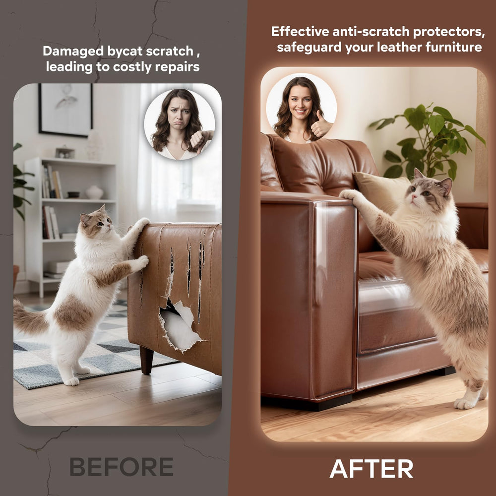 JKLMN durable PVC cat scratch protector detail demonstrates strength and flexibility
