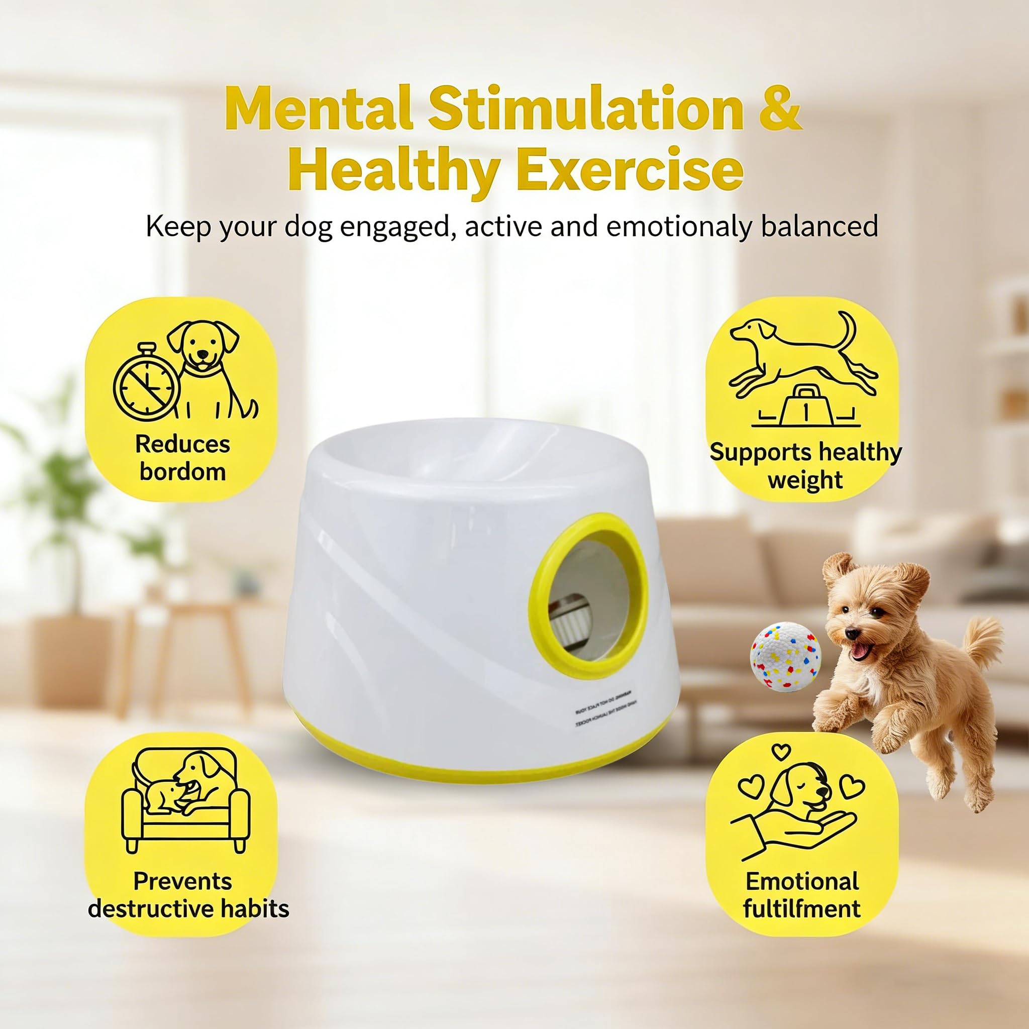 JLGK safe design for small to medium dogs during play