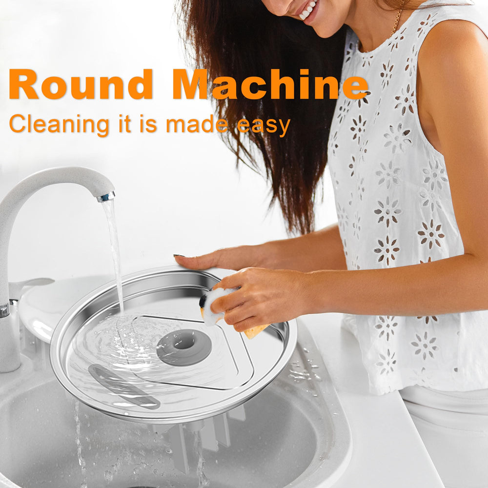 JLVDXN cat fountain easy-clean design enables tool-free maintenance.