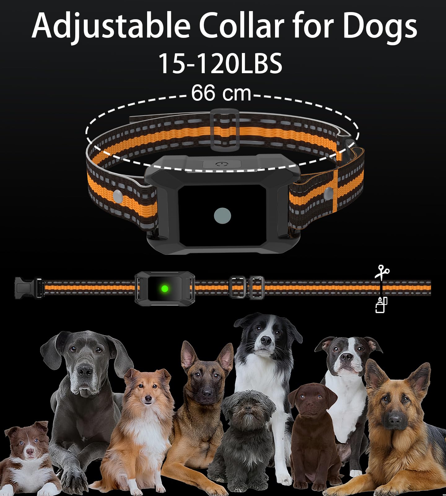 JLZNLC security lock prevents accidental activation during walks.