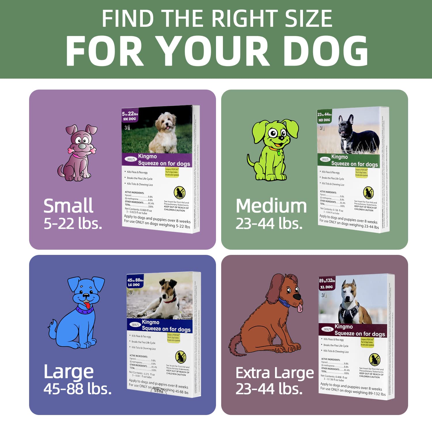 Jmxu's six-pack option covers multiple dogs and savings