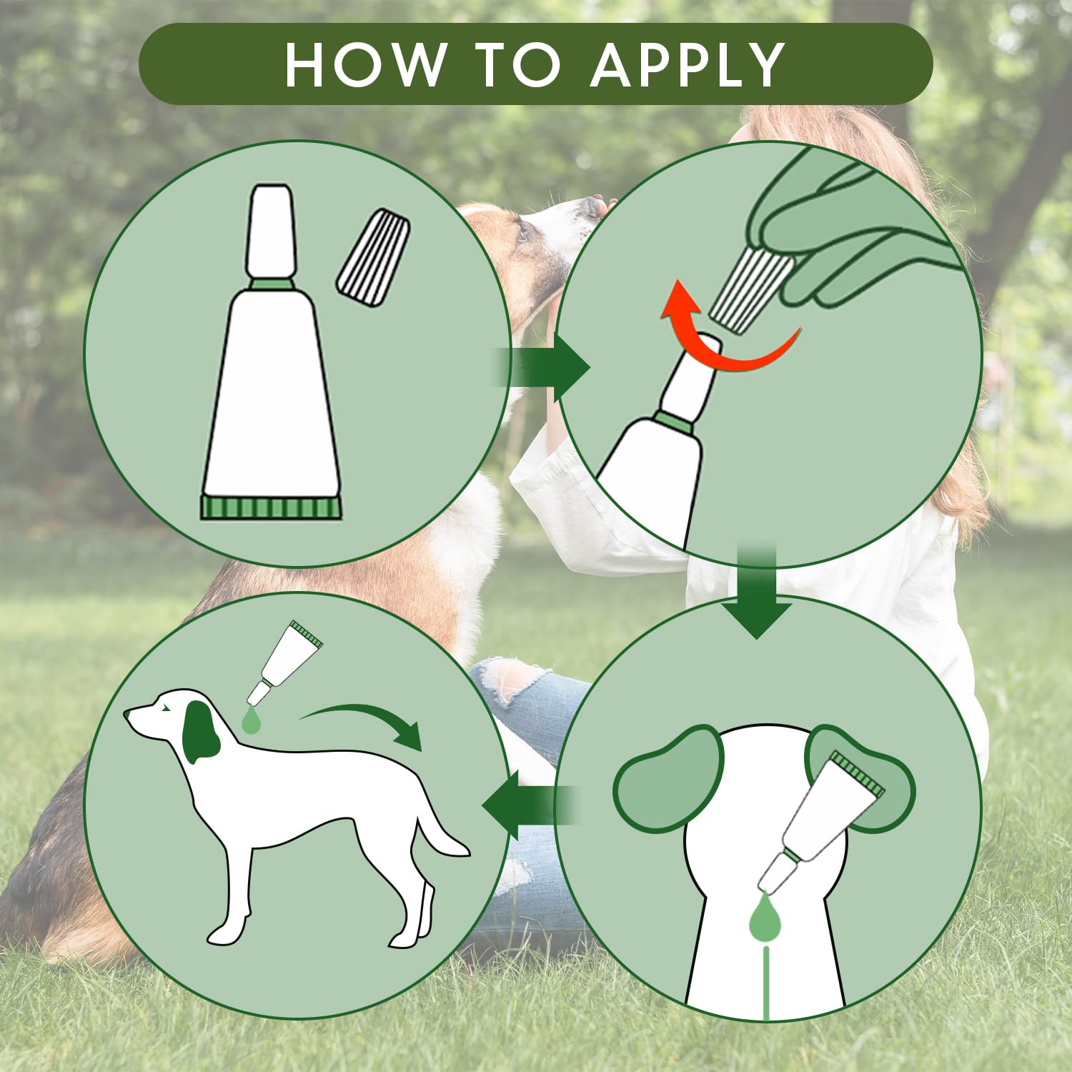 Jmxu's three-pack option offers handy flea prevention for pets