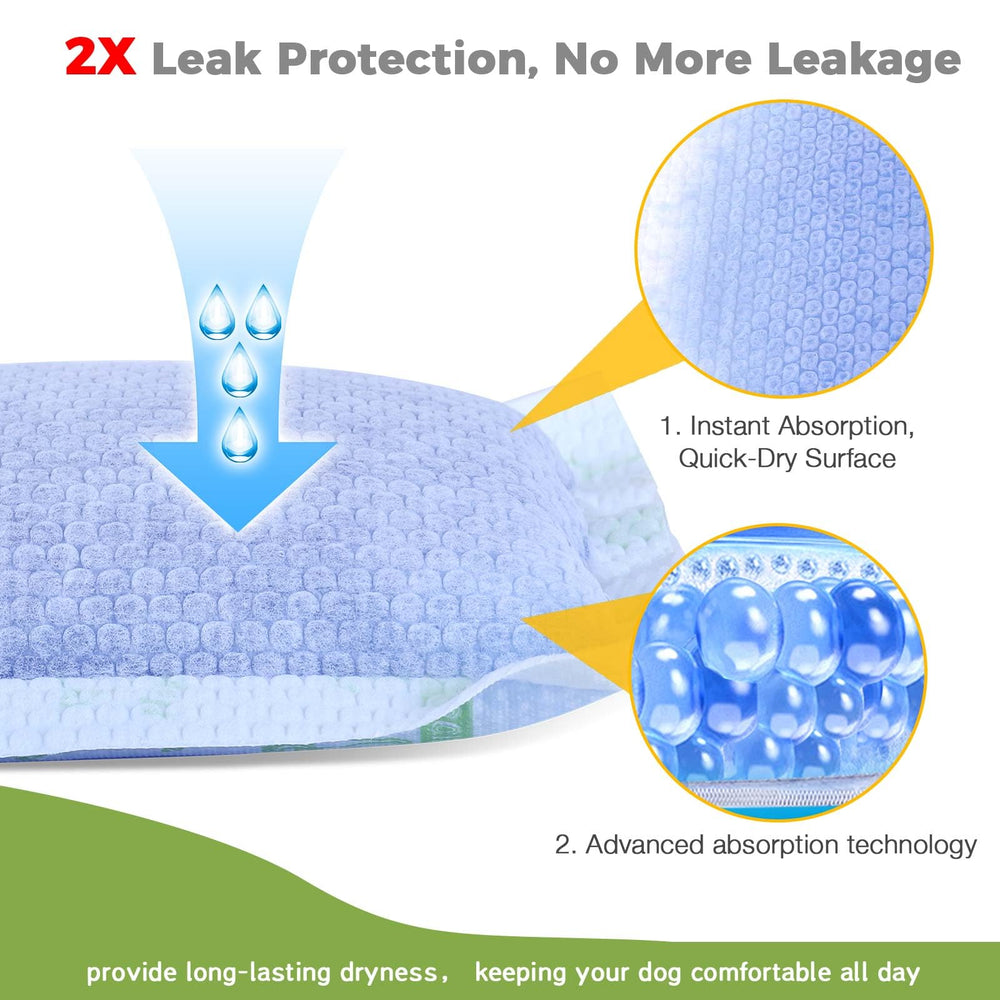 JOCCIK liner close-up of absorbent core trapping moisture