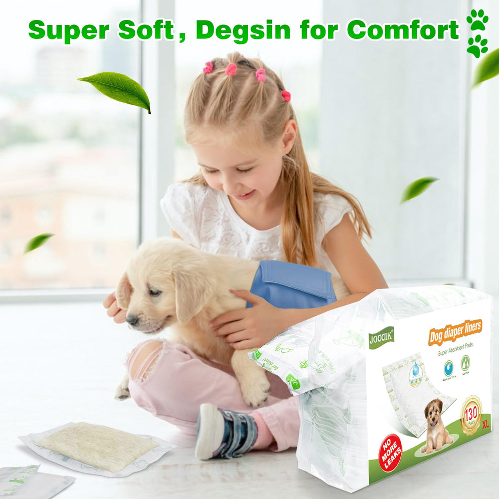 JOCCIK liners with washable bands support reduced laundry and mess