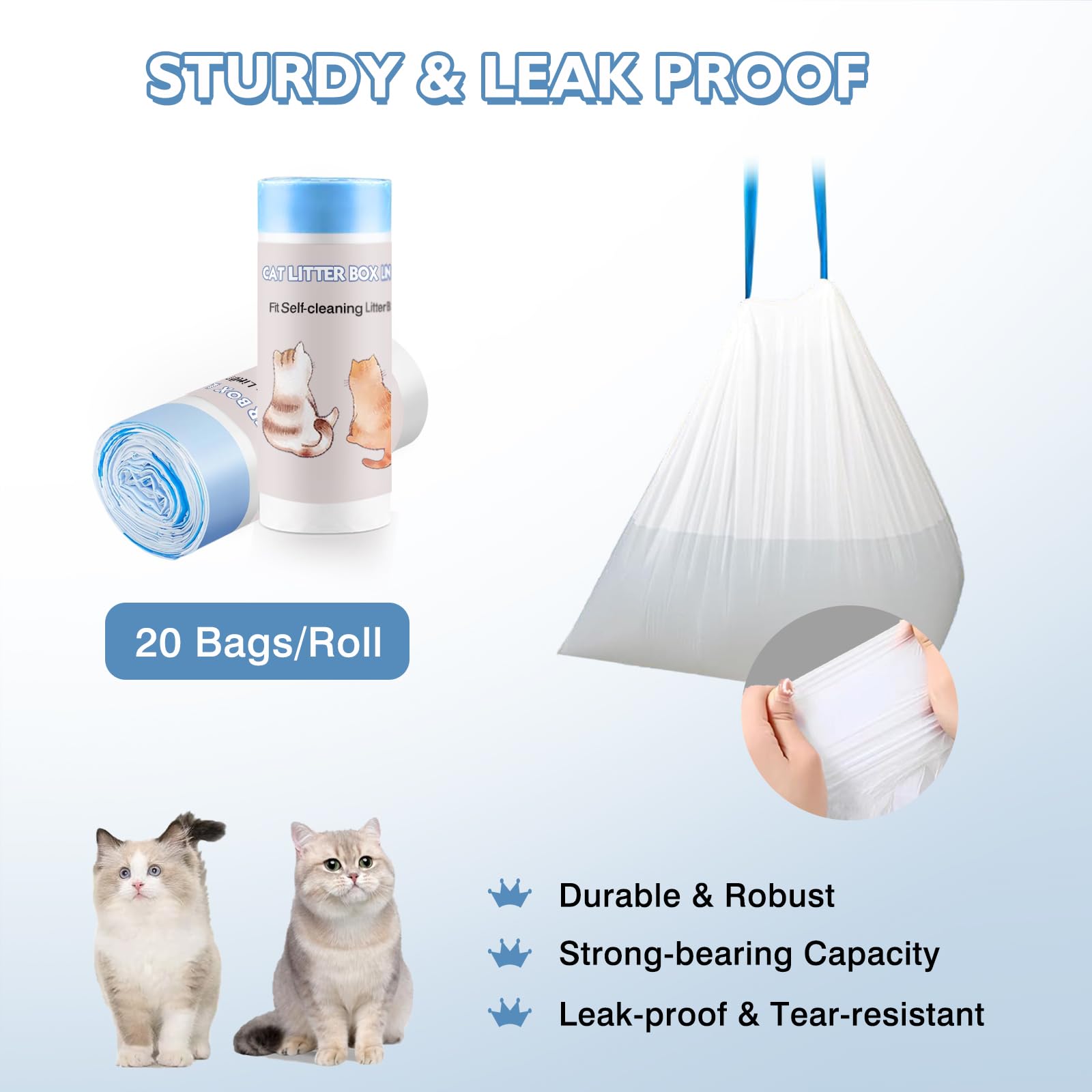 Joddguu easy-to-remove single-bag design minimizes waste and mess