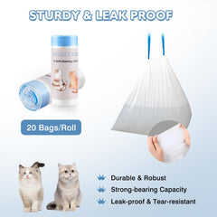 Joddguu easy-to-remove single-bag design minimizes waste and mess