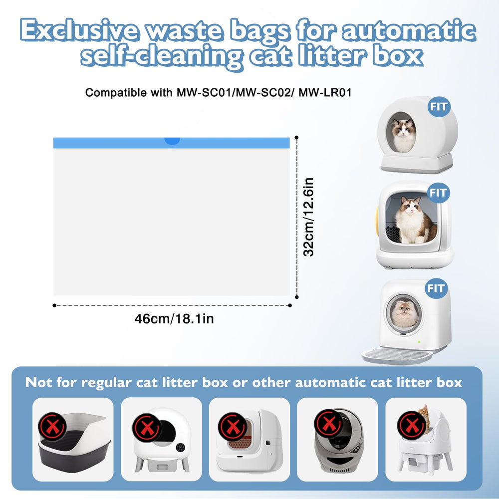 Joddguu heavy-duty polyethylene bags resist leaks and tears for reliable waste containment