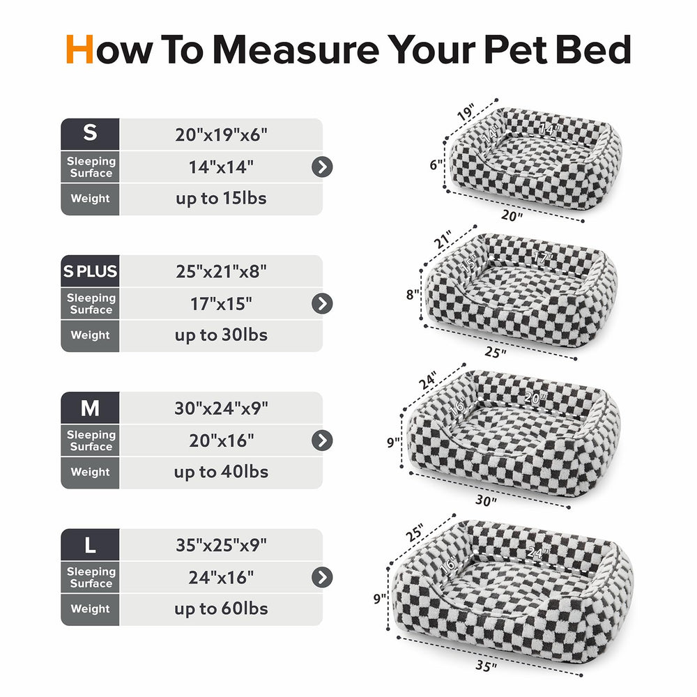 JOEJOY dog bed machine washable for easy cleaning and care