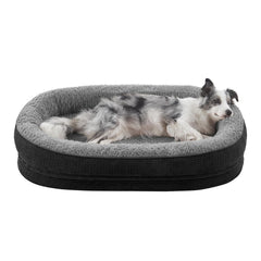 JOEJOY orthopedic dog bed with egg-crate foam for joint support.