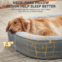 Plush fish-scale surface feels soft and skin-friendly for pets