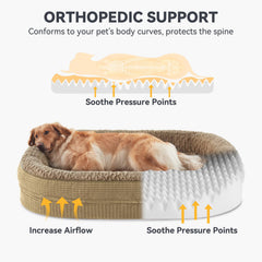 JOEJOY 360-degree bolster surrounds for secure lounging