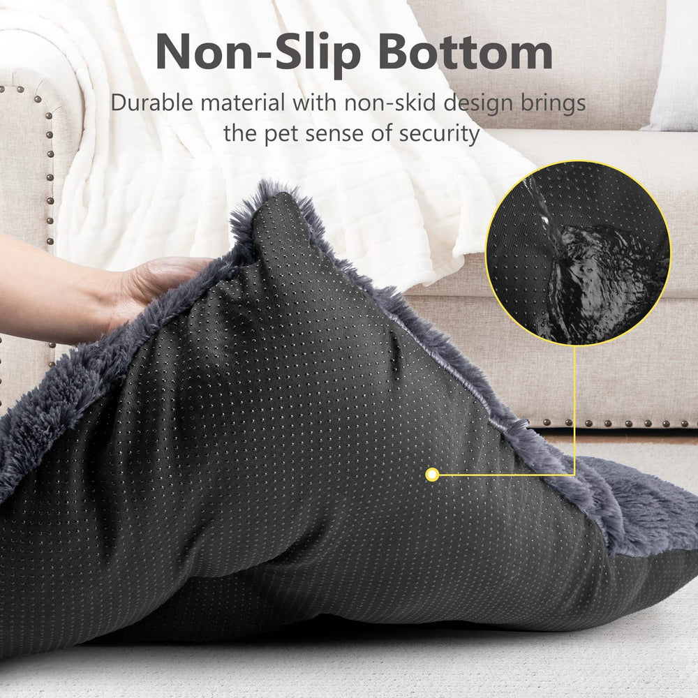 JOEJOY anti-slip crate bed stays put on floors and crates
