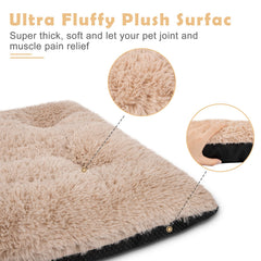 JOEJOY deluxe plush dog bed 35x23 — supports joints with thick padding
