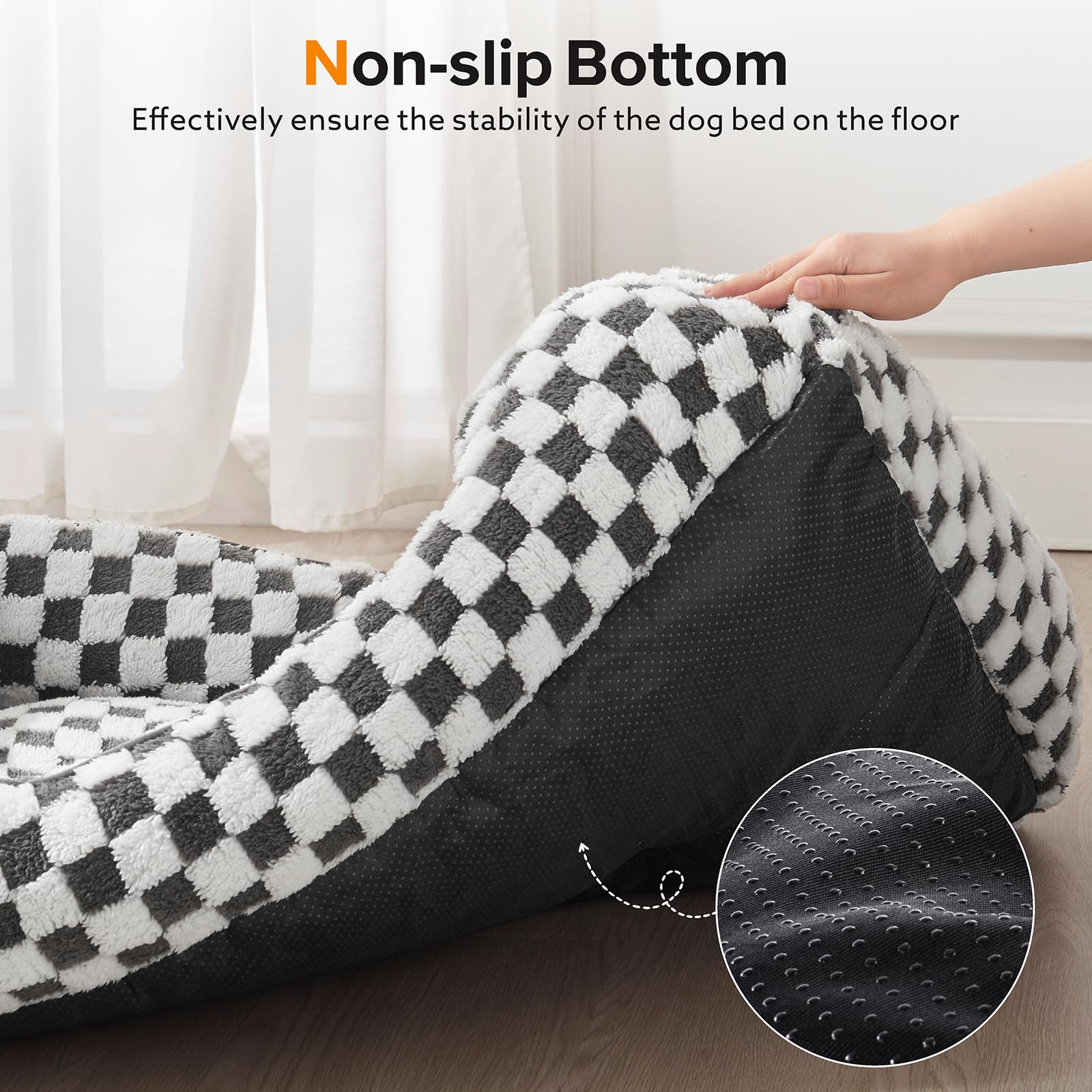 JOEJOY machine washable bed simplifies cleaning and upkeep.