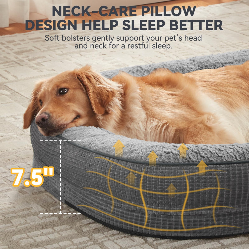 JOEJOY non-slip bottom keeps bed stable on smooth floors