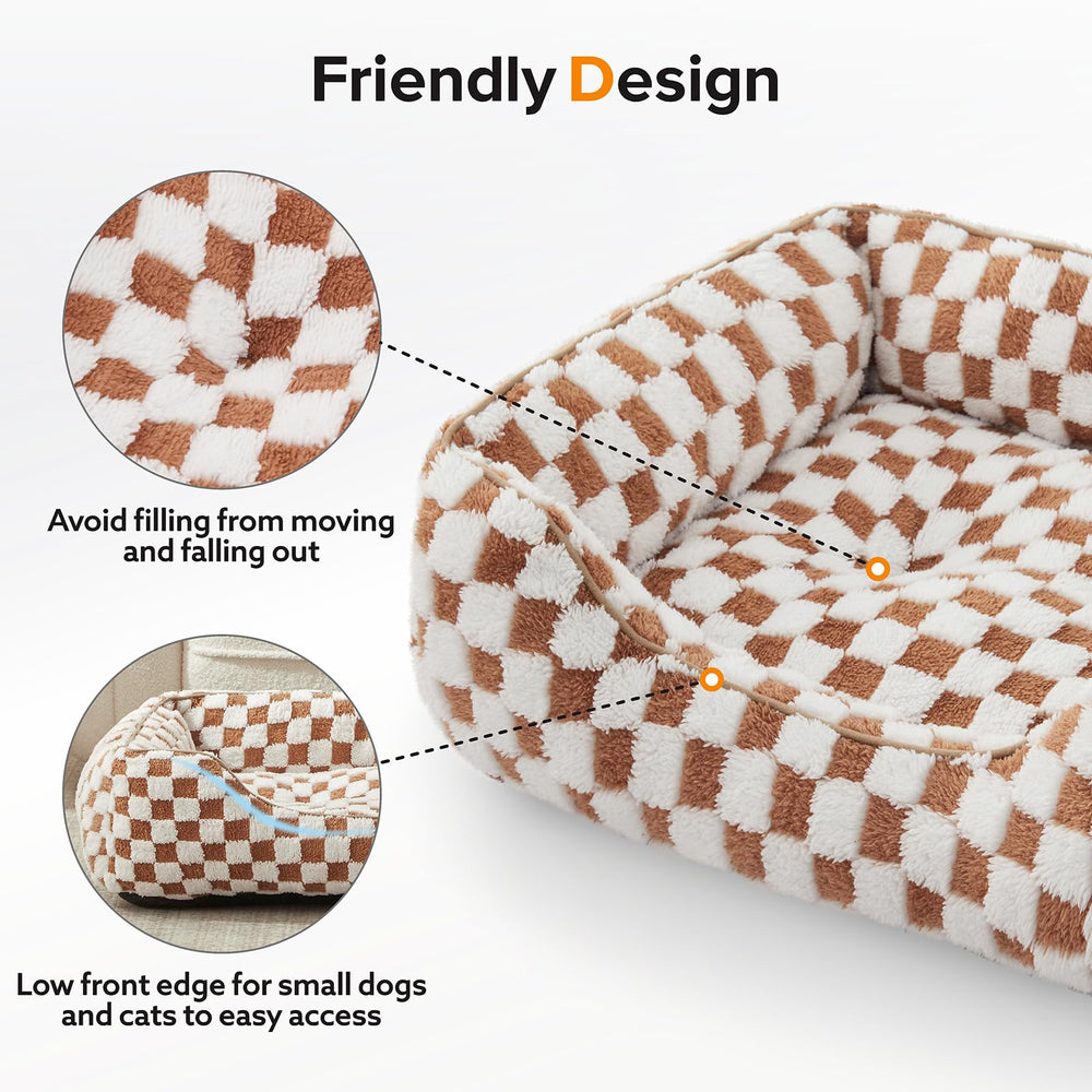 JOEJOY bed has easy access front for simple entry and curling up.