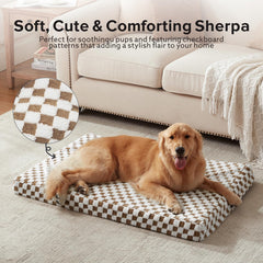 JOEJOY XL bed side view shows spacious comfort for large dogs.