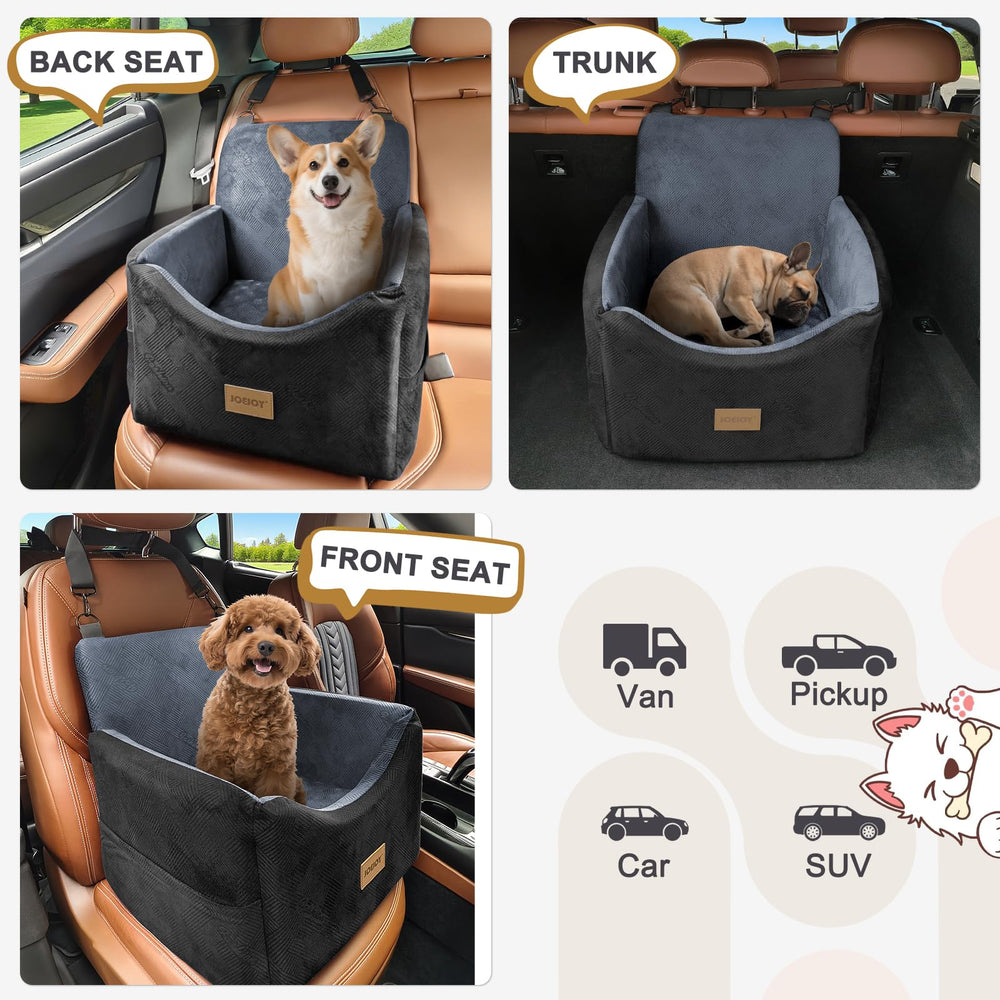 JOEJOY portable booster seat used in car and at home