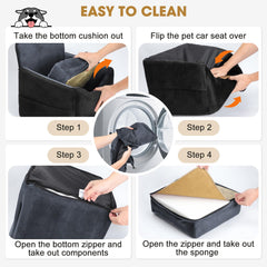 JOEJOY size 19x18x18.5 inch booster seat for small and medium dogs