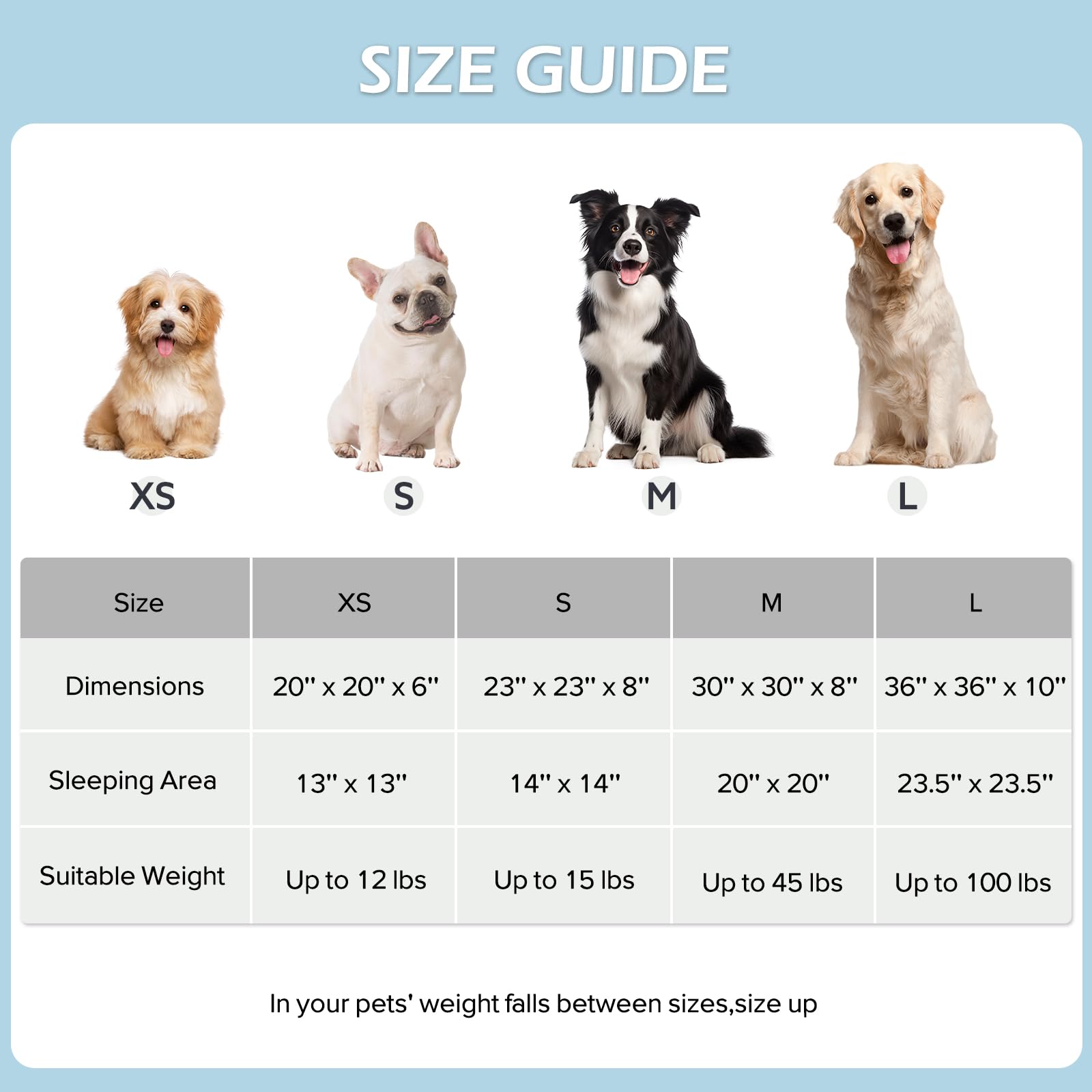 JOEJOY Donut Dog Bed removable cover for easy cleaning
