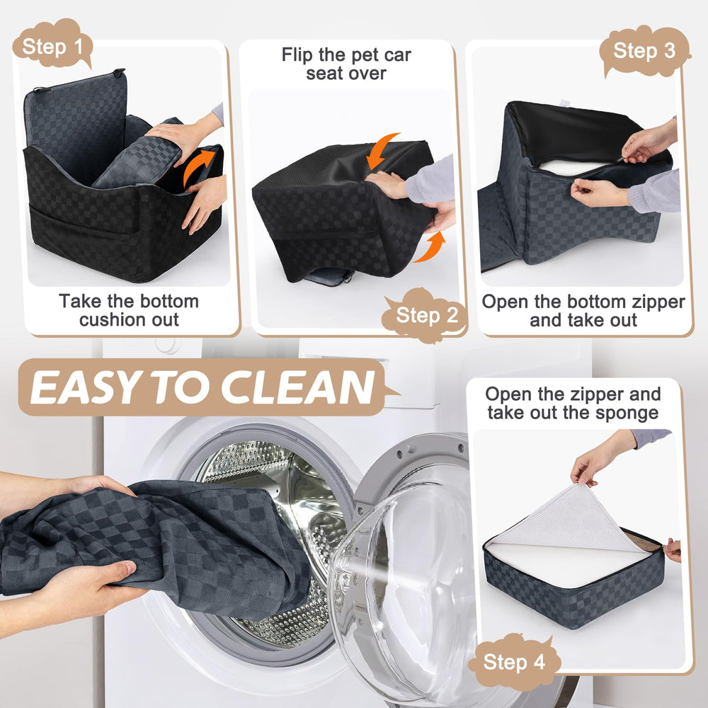 JOEJOY easy-install car seat demonstrating quick setup